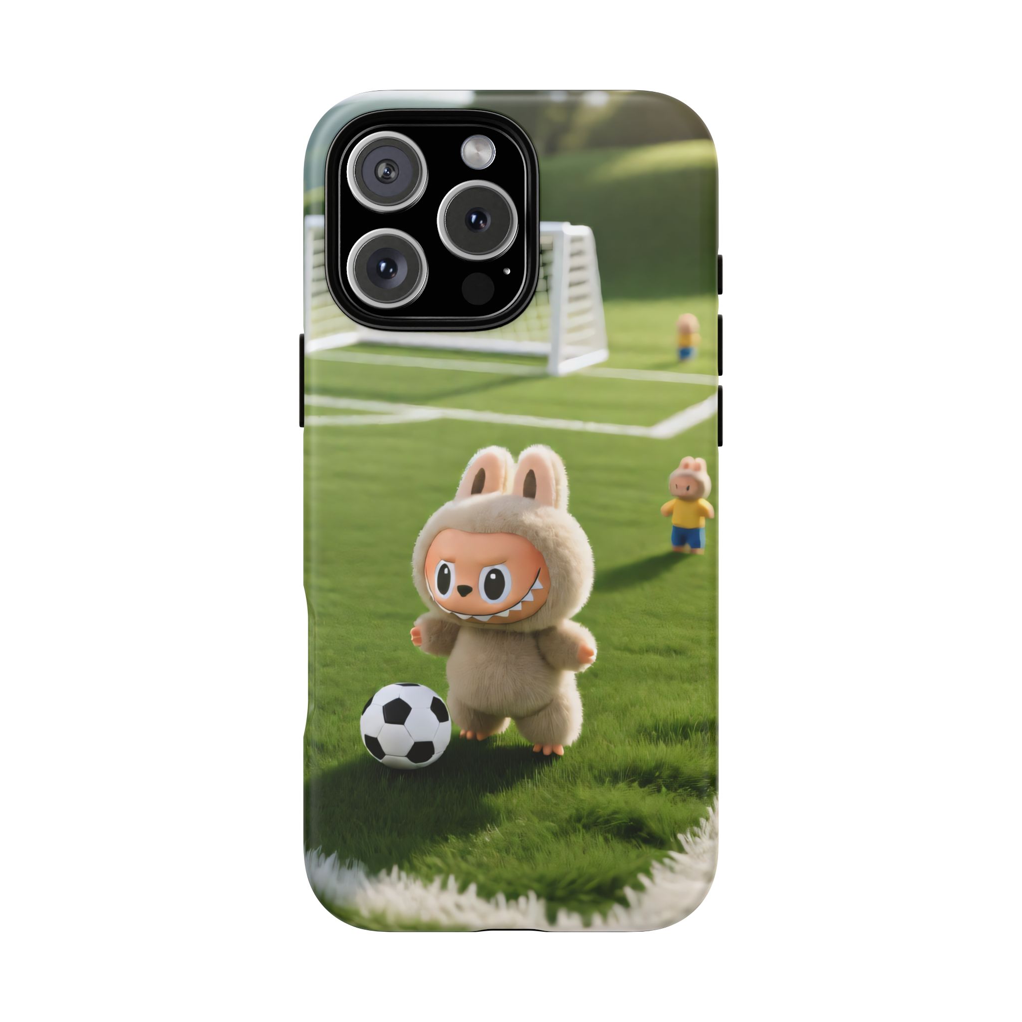 Cute Bunny Soccer Phone Case — Kids Animal Sports Protective Cover - Image 101
