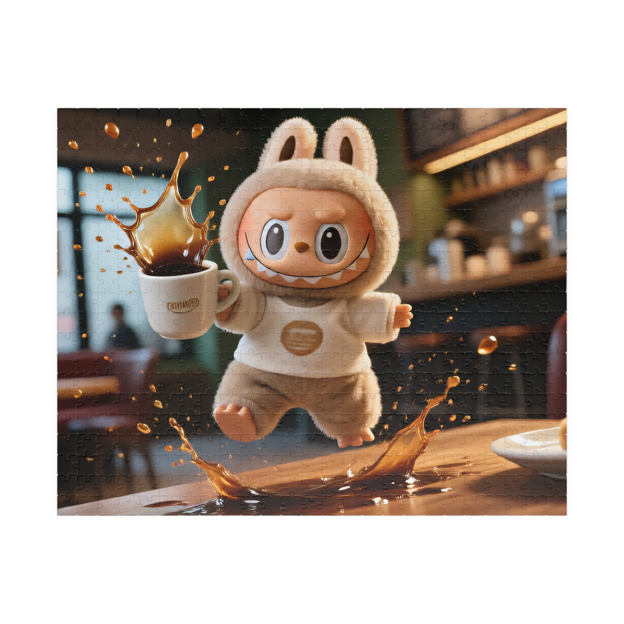 Copy of Cute Coffee Labubu Puzzle — Kids’ Animal Football Jigsaw (110/252/520/1014 pcs) - Image 9