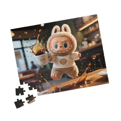 Copy of Cute Coffee Labubu Puzzle — Kids’ Animal Football Jigsaw (110/252/520/1014 pcs)