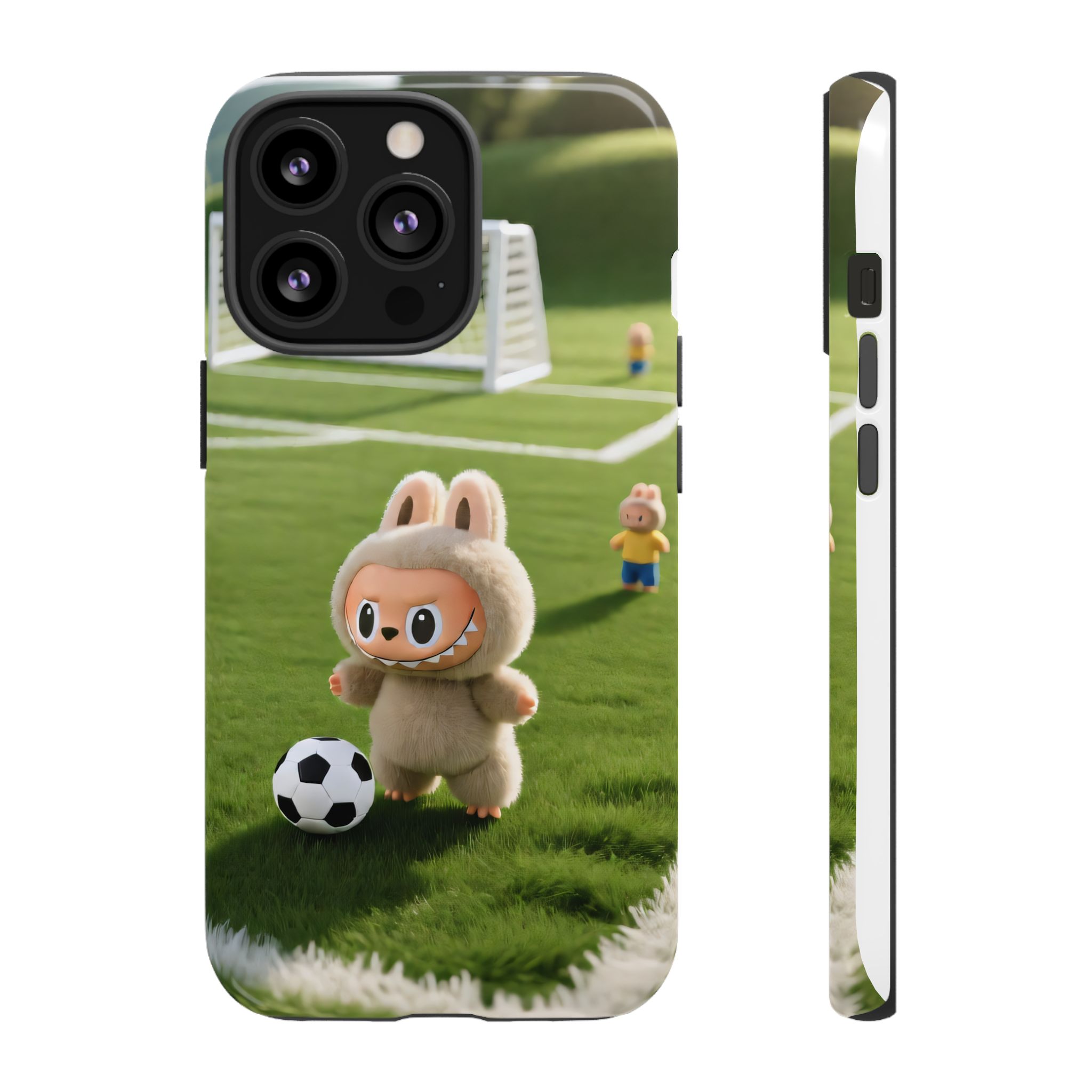 Cute Bunny Soccer Phone Case — Kids Animal Sports Protective Cover - Image 9
