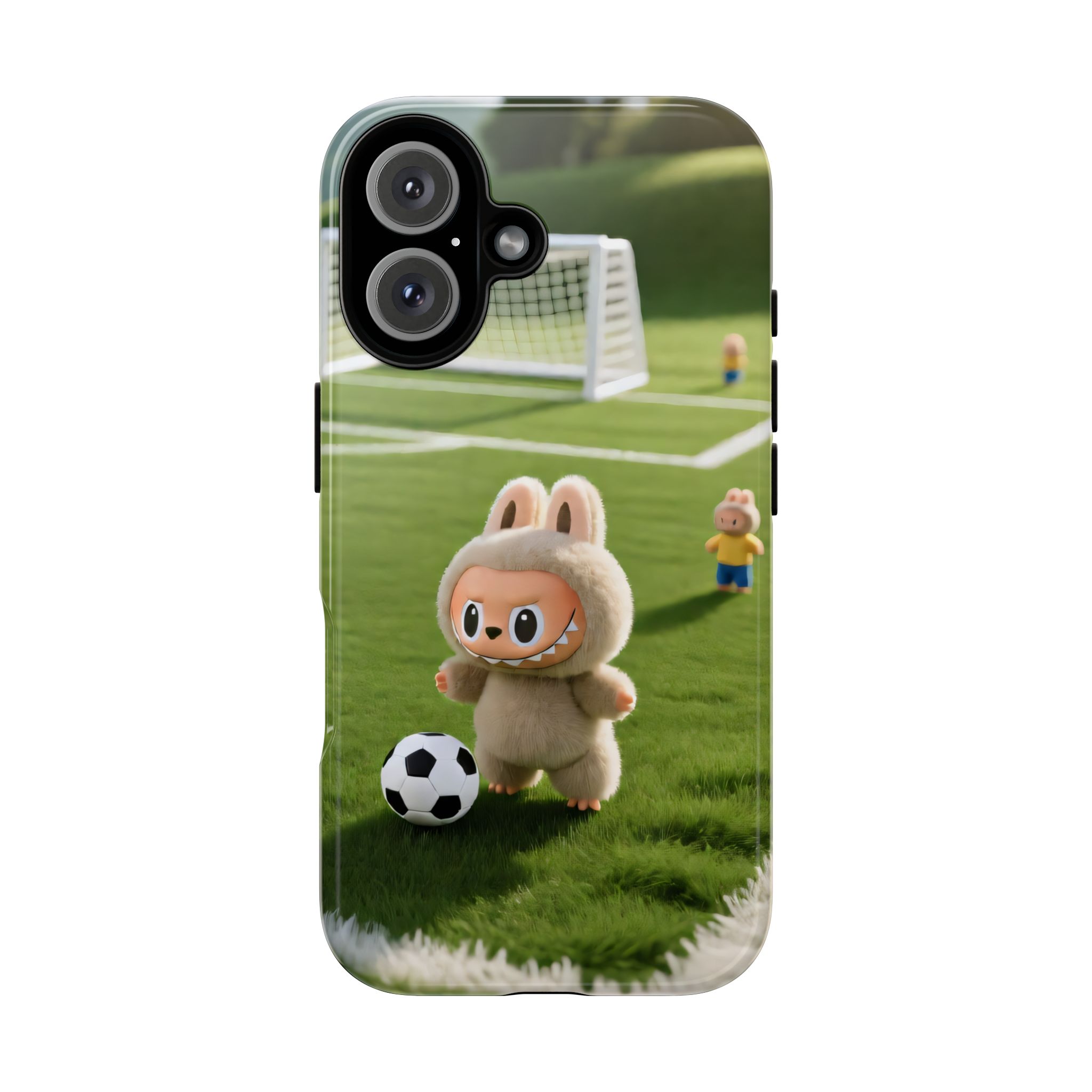 Cute Bunny Soccer Phone Case — Kids Animal Sports Protective Cover - Image 73