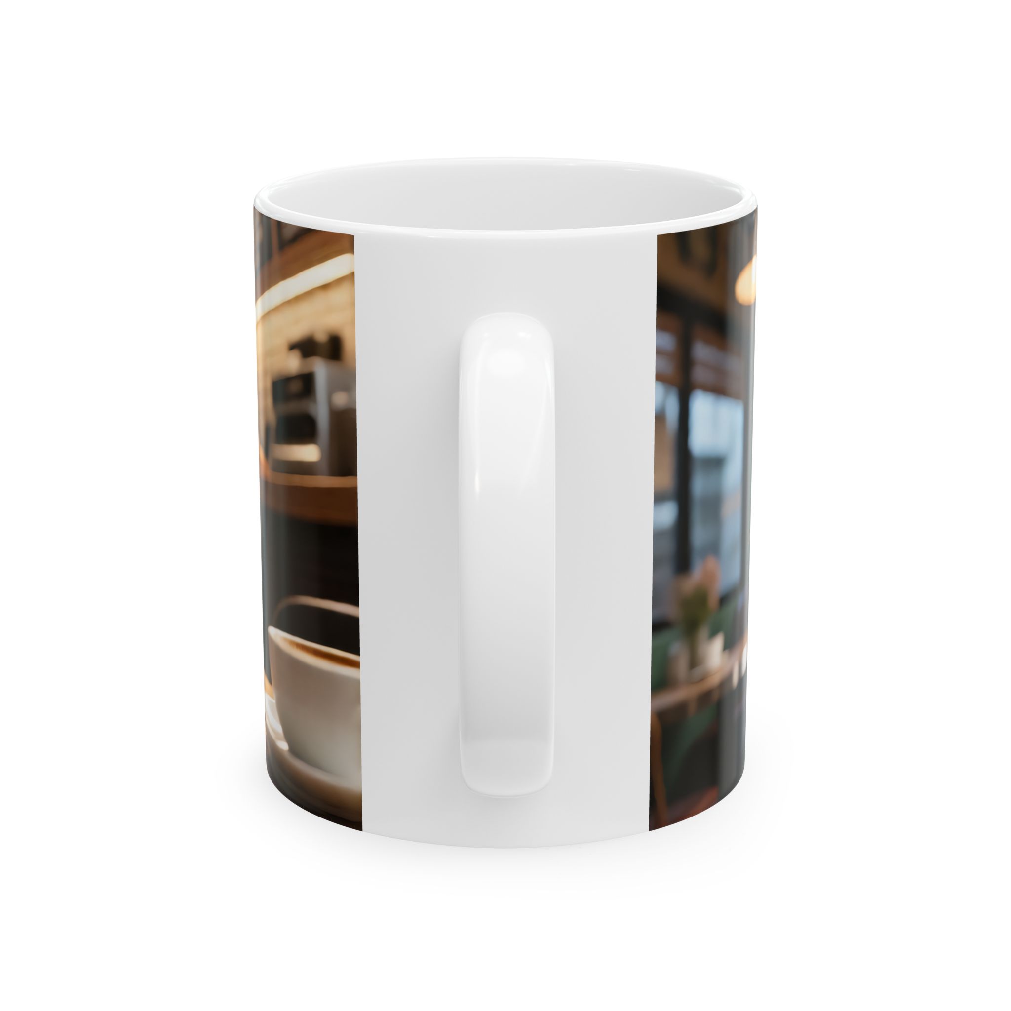 Labubu "Coffee Catastrophe" Ceramic Mug — Funny Spilled Coffee Design — Relatable Labubu Gift (11oz & 15oz) - Image 4